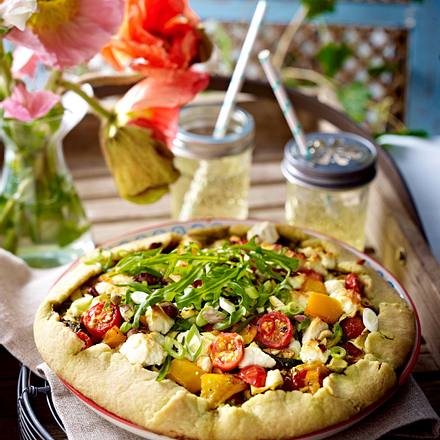 Vegetarische Gemüse-Tarte Rezept