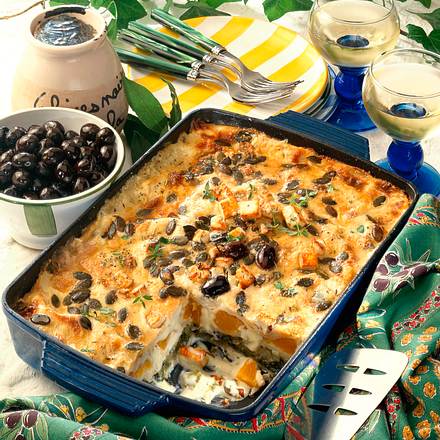 Vegetarische Lasagne Rezept Vegetarische Lasagne Rezept