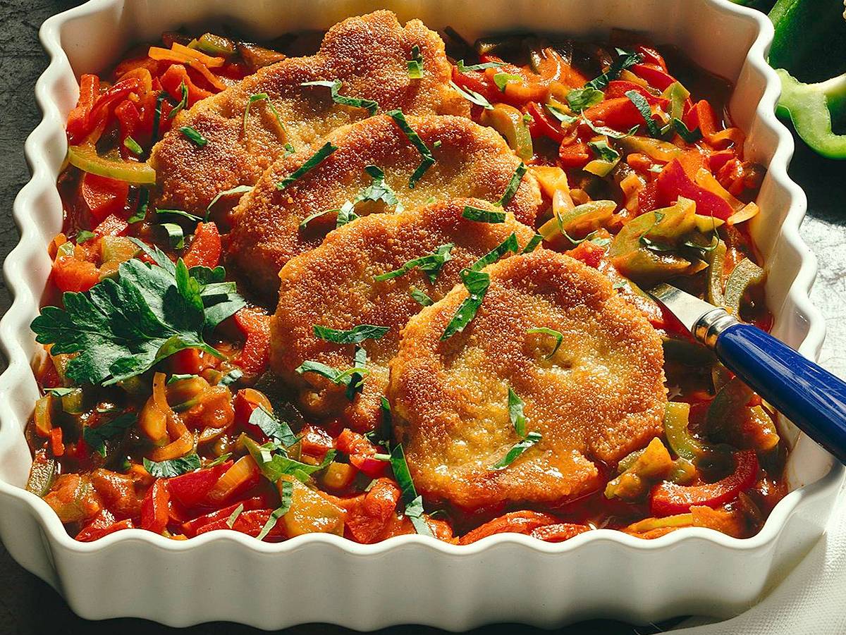 Vegetarische Schnitzel Rezept