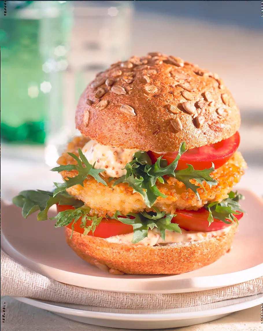 Vegetarischer Burger Rezept Vegetarischer Burger Rezept