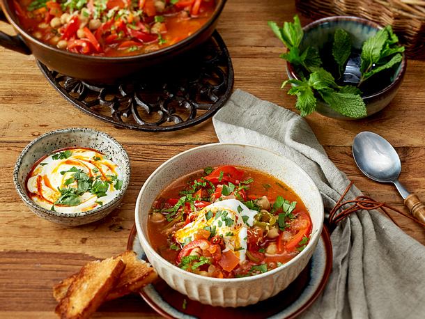 Feuriger Eintopf mit Kichererbsen Rezept Feuriger Eintopf mit Kichererbsen Rezept