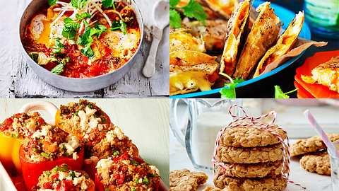Vegetarischer Wochenplan - Foto: House of Food / Bauer Food Experts KG (Collage)