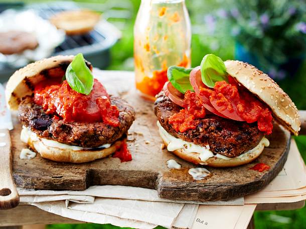 Veggi-Bohnenburger Rezept Veggi-Bohnenburger Rezept