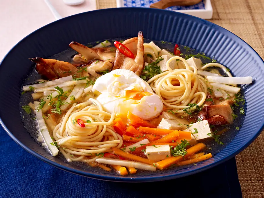 Veggi-Ramen mit Tofu Rezept