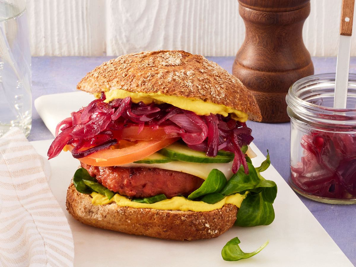 Veggie Burger „Take it Easy“ Rezept