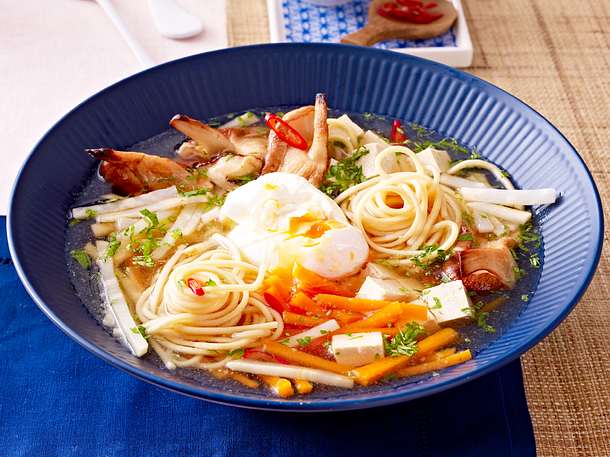 Veggi-Ramen mit Tofu Rezept