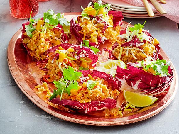 Veggiebolo-Salatwraps Rezept