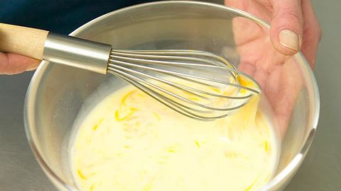 Verquirlen - mit Gabel, Schneebesen oder Mixer