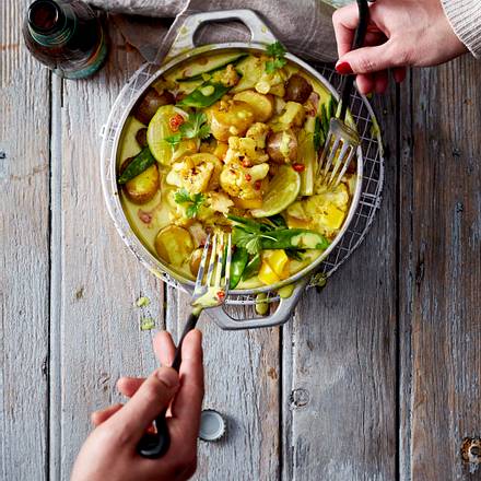 Verschärftes Blumenkohl-Curry Rezept Verschärftes Blumenkohl-Curry Rezept