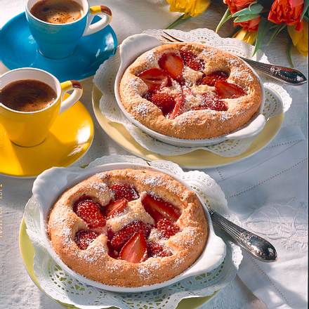 Versunkene Erdbeeren Rezept