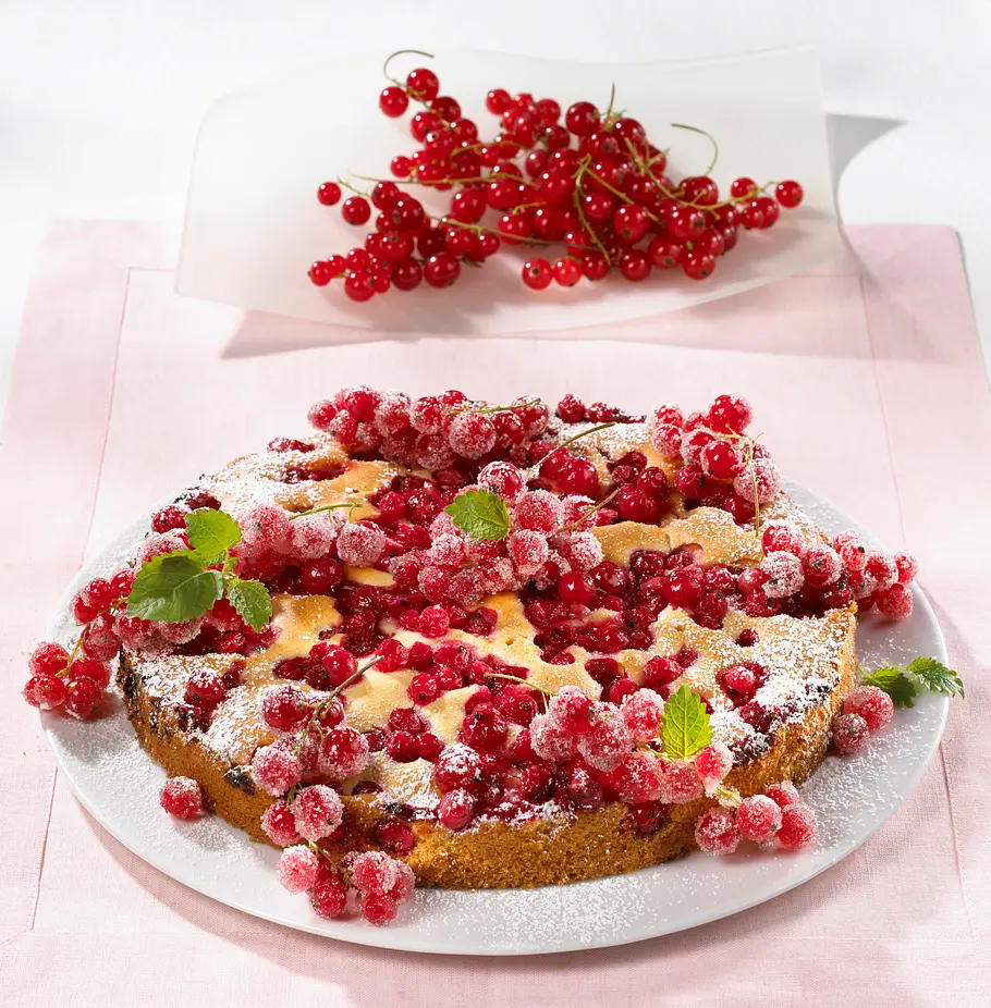 Versunkene Johannisbeertorte Rezept Versunkene Johannisbeertorte Rezept
