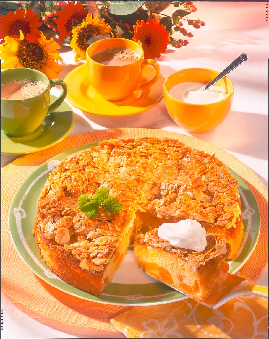 Versunkener Aprikosenkuchen Rezept Versunkener Aprikosenkuchen Rezept