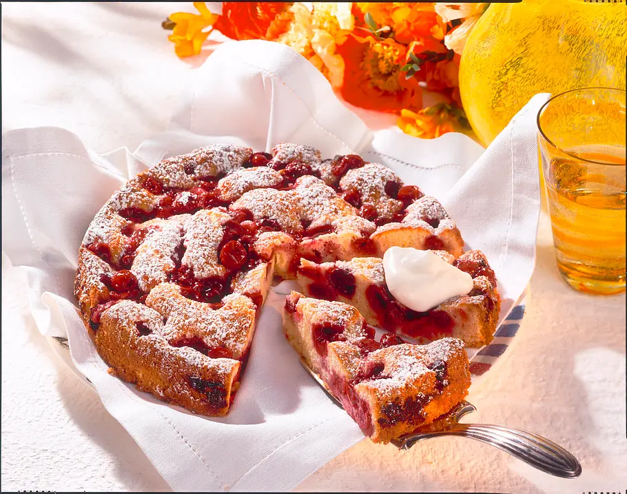 Versunkener Kirschkuchen Rezept