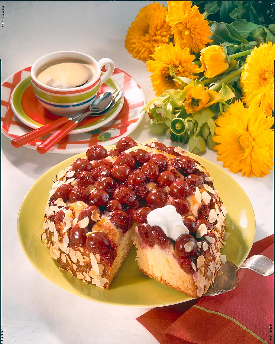 Versunkener Kirschkuchen Rezept