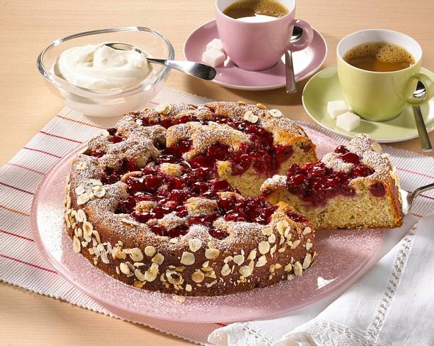 Versunkener Kirschkuchen Rezept Versunkener Kirschkuchen Rezept