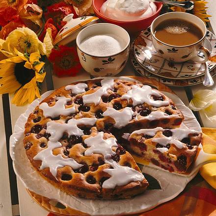 Versunkener Kirschkuchen Rezept