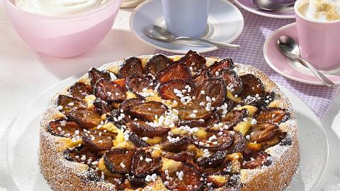 Versunkener Pflaumenkuchen Rezept - Foto: Först, Thomas