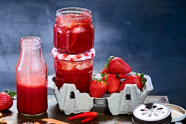 „Very Berry“-Soße mit Orangenlikör Rezept