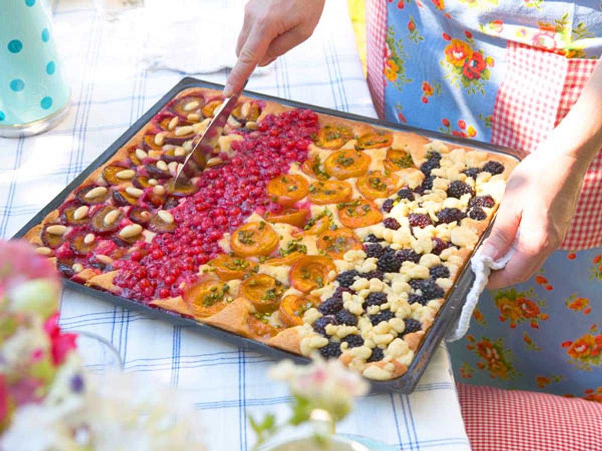 Vierländer Obstkuchen vom Blech Rezept