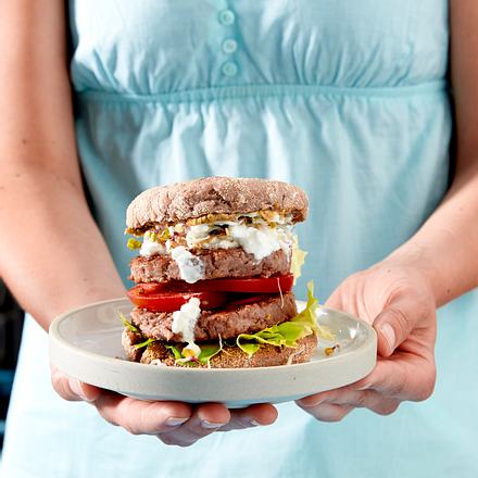 Vital-Burger Rezept Vital-Burger Rezept
