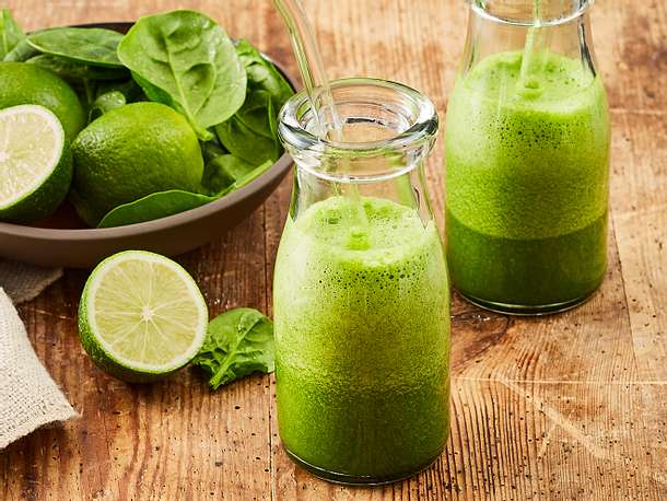 Vitamin-Smoothie mit Spinat Rezept