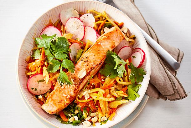 Vitaminbombiger Asia-Lachs Vitaminbombiger Asia-Lachs