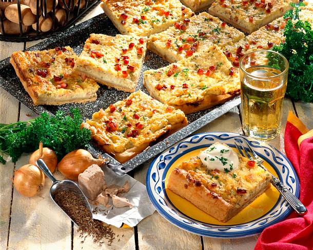 Vogelberger Salzekuchen Rezept