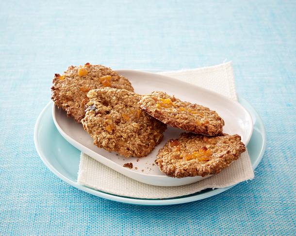 Vollkorn-Cookie mit Aprikosen Rezept Vollkorn-Cookie mit Aprikosen Rezept