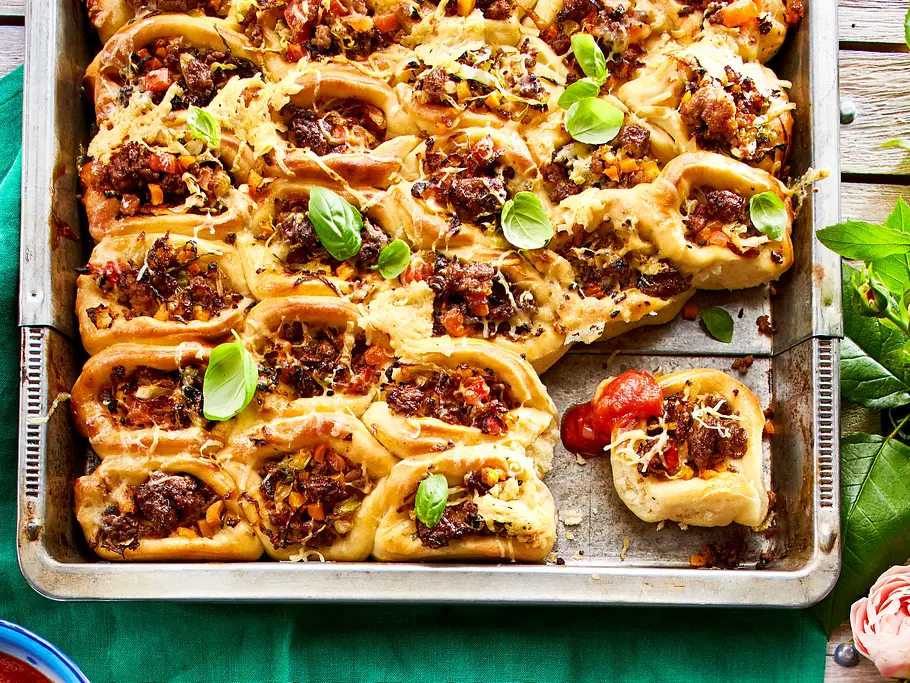 Wabenkuchen mit Hack Rezept Wabenkuchen mit Hack Rezept