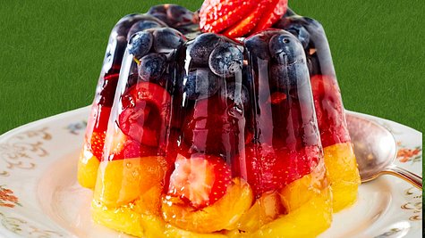 Wackelpudding „Schwarz-Rot-Gold“ Rezept - Foto: House of Food / Bauer Food Experts KG