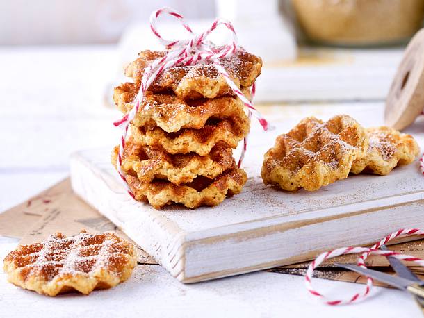 Waffelcookies Rezept Waffelcookies Rezept