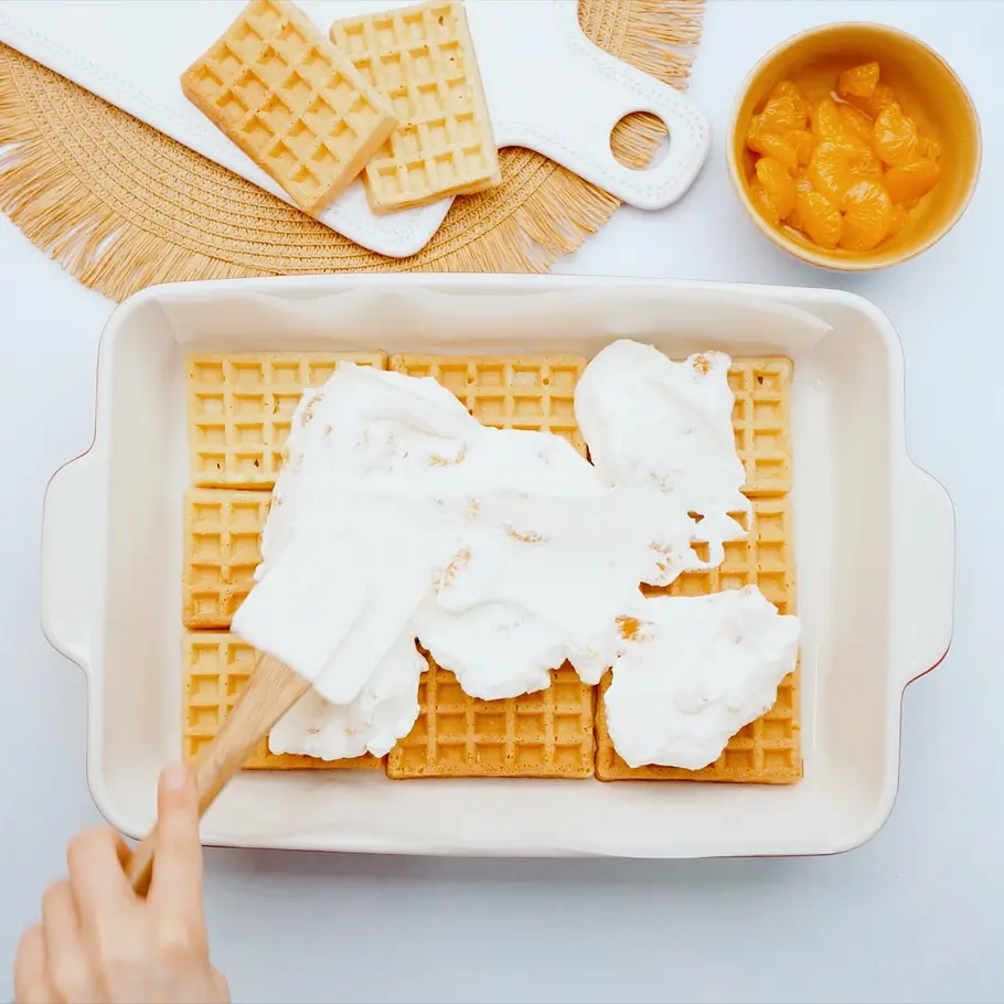 Waffelkuchen ohne Backen Rezept Waffelkuchen ohne Backen Rezept