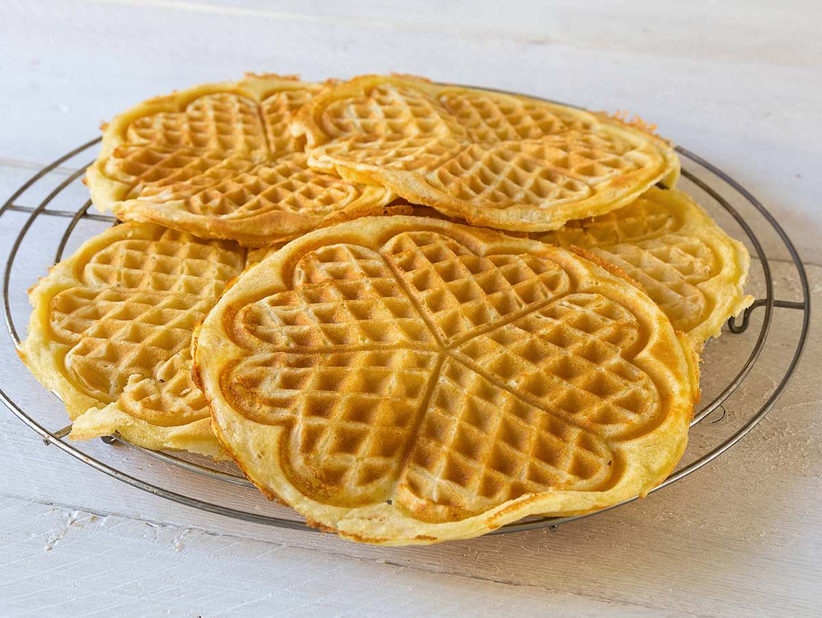 Waffelteig ohne Butter Rezept