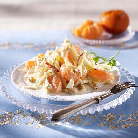 Waldorfsalat mit Clementinen Rezept Waldorfsalat mit Clementinen Rezept