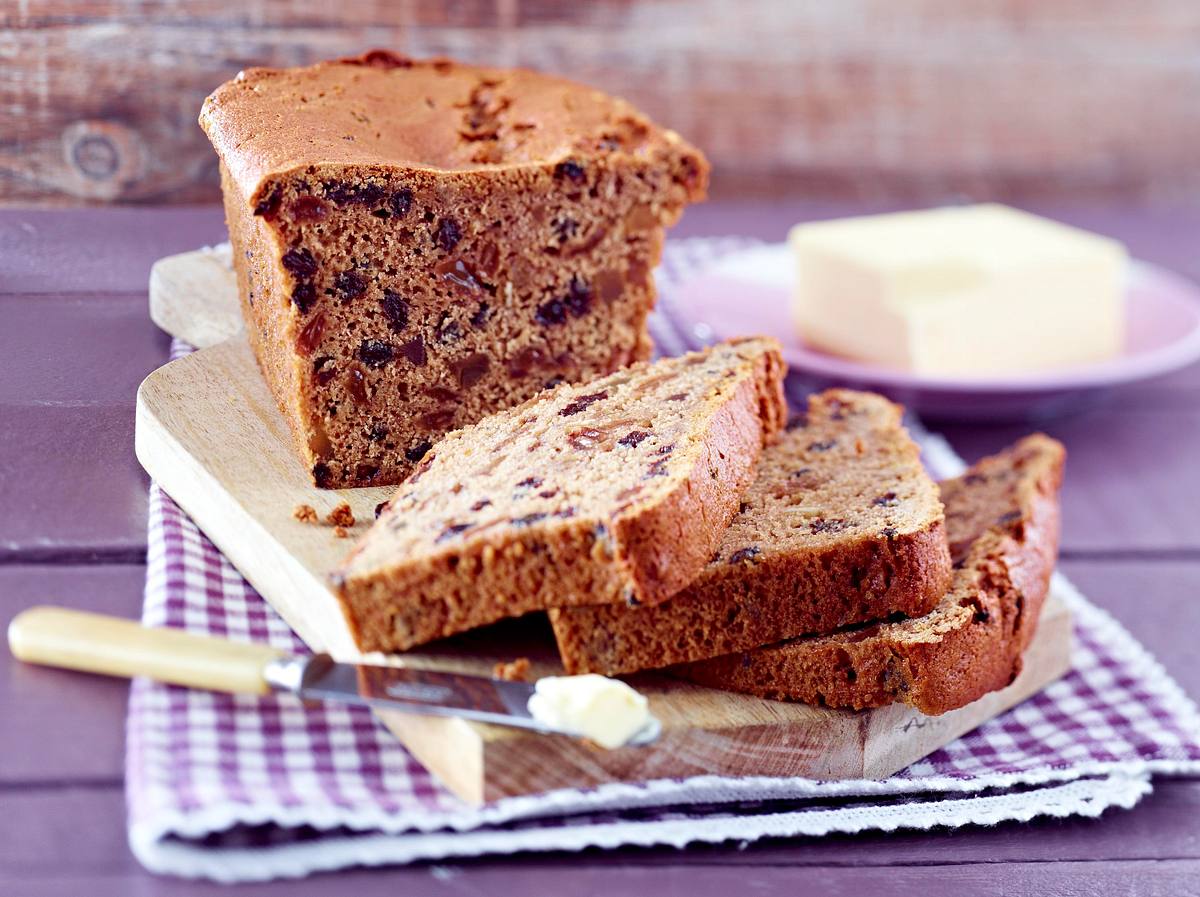 Walisisches Bara Brith Früchtebrot Rezept