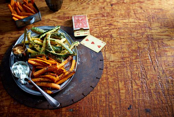 Walking Veggie Sticks Rezept Walking Veggie Sticks Rezept
