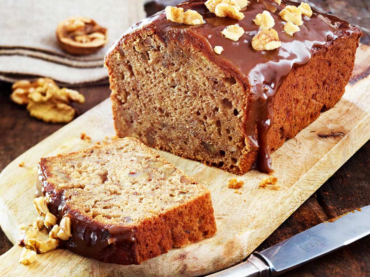 Walnuss-Bananenbrot Rezept