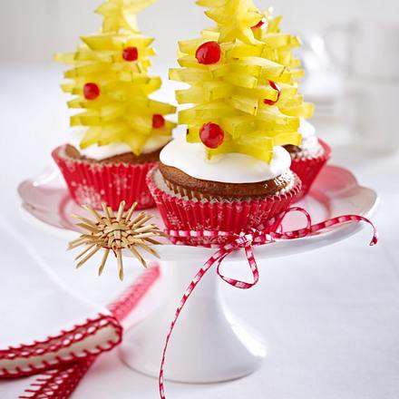 Walnuss-Muffins mit Sternfruchttannenbaum Rezept