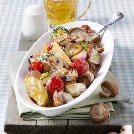 Warmer Pilz-Kartoffelsalat Rezept Warmer Pilz-Kartoffelsalat Rezept