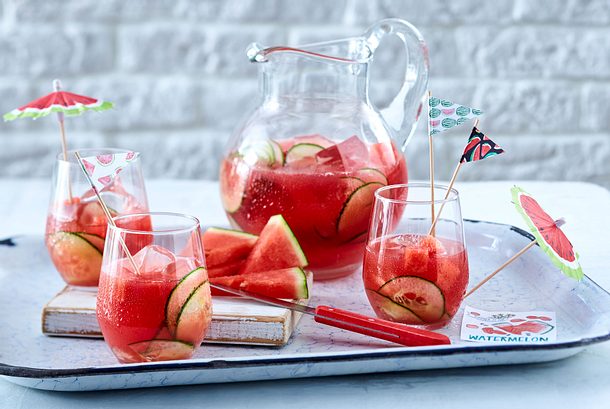 Wassermelonen-Bowle Rezept Wassermelonen-Bowle Rezept