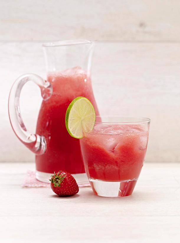 Wassermelonen-Erdbeer-Limonade Rezept | LECKER