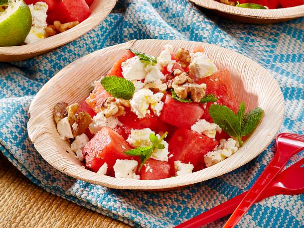 Wassermelonen-Feta-Salat Rezept | LECKER