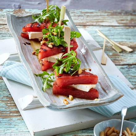 Wassermelonen-Feta-Sandwich Rezept