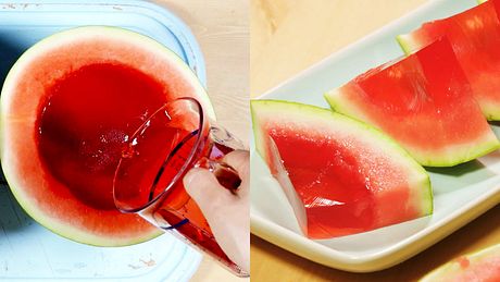 Wassermelonen-Jello-Shots