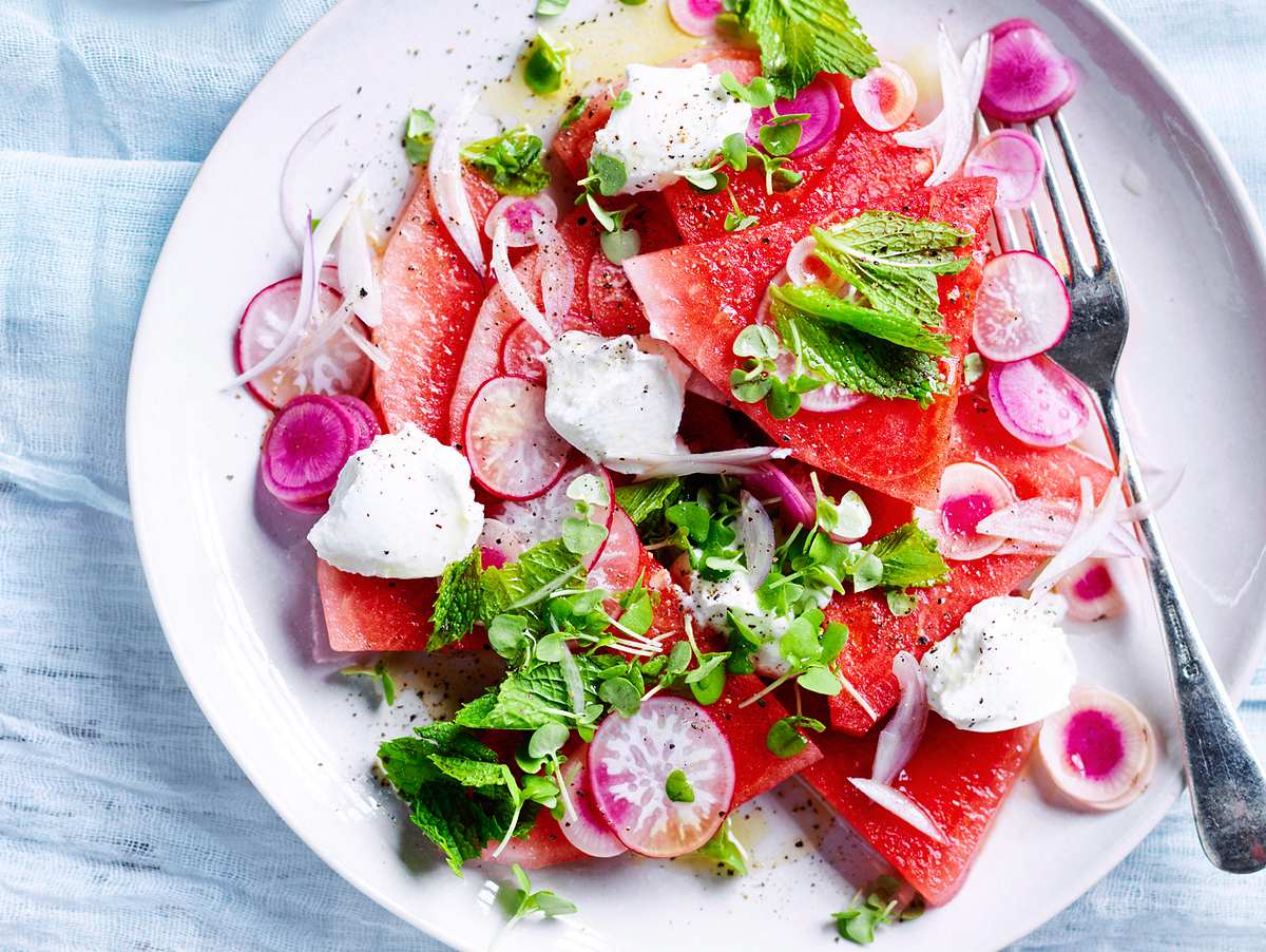 Wassermelonen-Rezepte: Salate, Drinks und mehr!