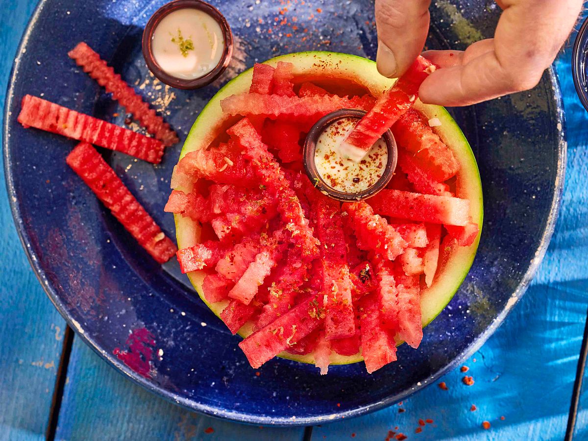 Watermelon Fries Rezept