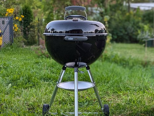 Weber Holzkohle-Kugelgrill Classic Kettle Ø 47 cm Schwarz