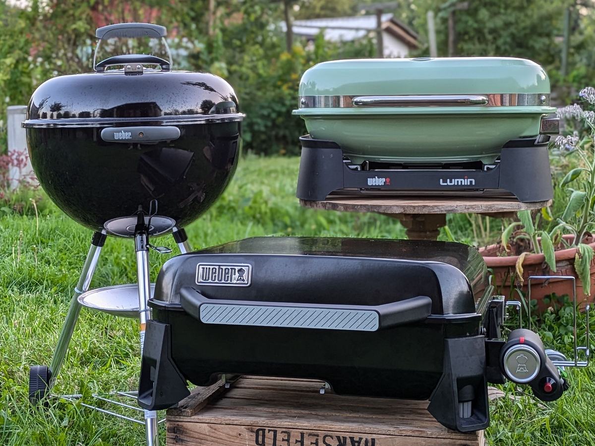 Drei Weber Grills