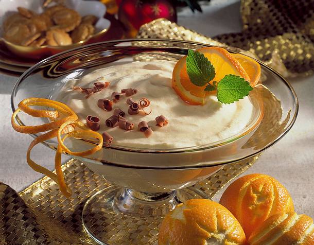 Weihnachtliche Orangencreme Rezept