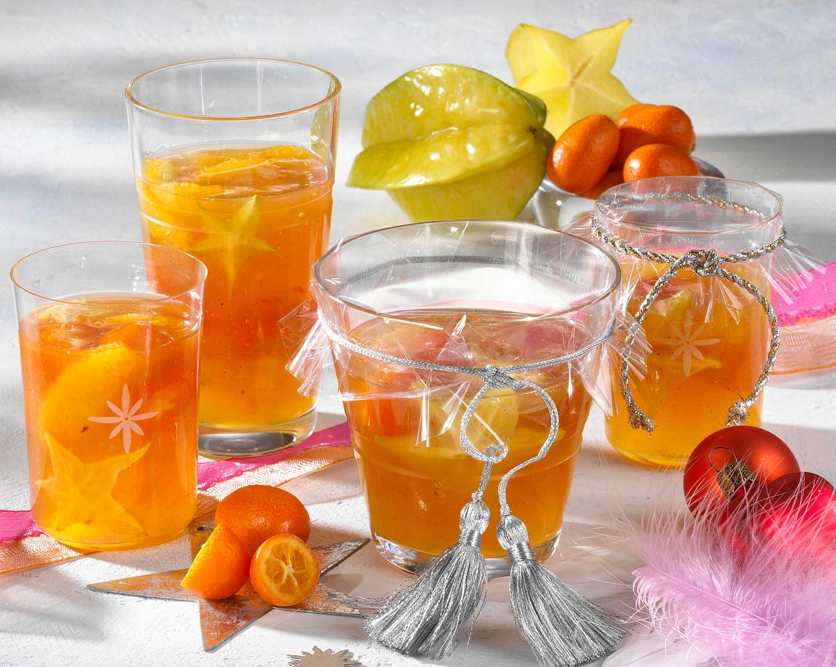 Weihnachtliche Orangenmarmelade Rezept